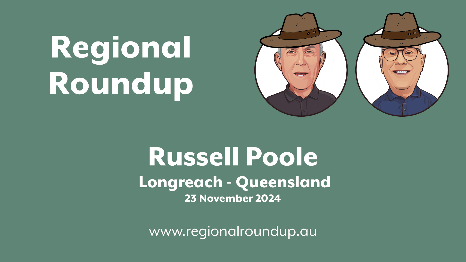 Featured image for “Russell Poole – Longreach (QLD)”